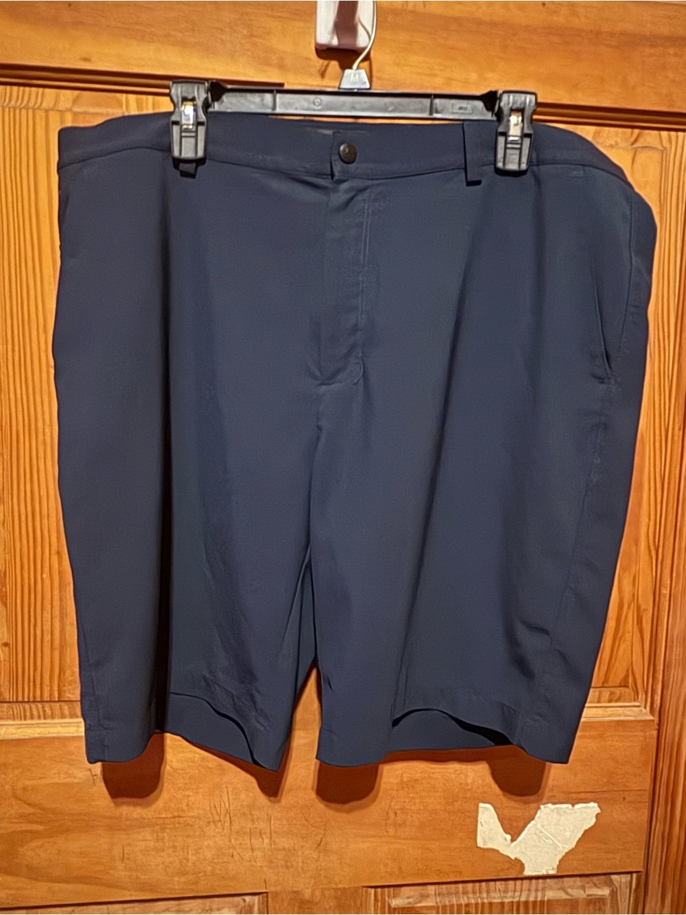 NFS-SOLD-RHONDACOTE1116 
Greg Norman Collection Navy Flat-Front Per